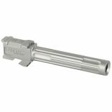 9INE, Barrel, 9MM, Stainless, 1:10, Fluted, Fits Glock 17 01-GB-G17-NTH-SSK