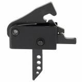 ECT-1, Single Stage Trigger, 3.5LB Pull Weight, Flat Shoe, Fits AR Pattern Receivers, Non-Adjustable, Anodized, Black 01-LP-ECT1C