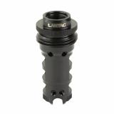Drakon Muzzle Brake, 14.5x1 LH Thread Pitch, Fits AK-47, Compatible with Silencerco ASR Mounts, Nitride Finish, Black DGNAK47B-ASR