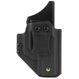 Viridian Inside Waistband Holster, Fits Taurus G3/G3c/G3X/G2c/G2 PT111 with Green E Series Laser, Right Hand, Black, Kydex 951-0003