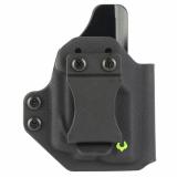 Viridian Inside Waistband Holster, Fits Ruger LCP Max with E Series Laser, Right Hand, Black, Kydex 951-0020