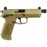 FNX-45 Tactical Double Action/Single Action .45 ACP 5.3 Inch Threaded Barrel Flat Dark Earth Finish Night Sights 15 Round (Optic Sold Separately)