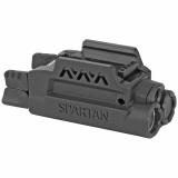 Spartan, Green Laser/Light Combo, Fits Picatinny, Black Finish, Adjustable Fit, with Battery SPS-C-G