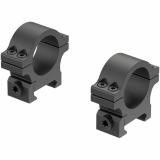 Open Range, Rings, 1" Low, Matte Black 180943