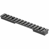 BackCountry, 1 Piece Base, Fits Remington 700 Short Action, #8-40 Screws, Matte Black, 20 MOA 180949