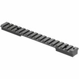 BackCountry, 1 Piece Base, Fits Remington 700 Long Action, #8-40 Screws, Matte Black 180951