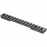 BackCountry, 1 Piece Base, Fits Savage 10/110 Short Action Round Receiver, #8-40 Screws, Matte Black 180953