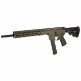 IC NINE, Semi-automatic Rifle, 9MM, 16" Cold Hammer Forged Barrel, Threaded 1/2-28, Adjustable Stock, Patriot Brown, 27 Rounds, 1 Magazine ICR9PBC16