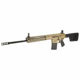 REPR MKII, Semi-automatic Rifle, 308 Winchester/762NATO, 20" Spiral Fluted Barrel, Threaded 5/8x24, LWRC Ultra Muzzle Brake, Flat Dark Earth, Magpul PRS Stock, 20 Rounds, 1 Magazine REPRMKIIR7CKF20SC