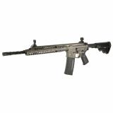 SIX8-A5, Semi-automatic Rifle, AR, 6.8 SPC, 16.1" Cold Hammer Forged Spiral Barrel, Threaded 5/8x24, A2 Birdcage Flash Hider, Tungsten, LWRCI Adjustable Compact Stock, Magpul MOE Plus Grip, LWRCI 12" Rail System, Back Up Iron Sights, 30 Rounds, 1 Magazin
