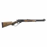 1895 Guide Gun, Large Loop, Lever Action Rifle, 45-70 Government, 19.10" Threaded Barrel, 11/16X24" Thread Pitch, Satin Blued, Brown Laminate Stock and Forend, Semi-Buckhorn Sights, Crossbolt Safety, 6 Round Tubular Magazine 70456