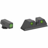 ML46500 HYPER-BRIGHT FOR TAURUS PISTOLS FRONT GREEN RING/ REAR GREEN G3C