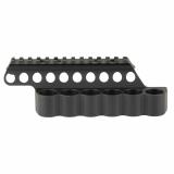 SureShell, 6-Shell Side Saddle with 5 1/2" Rail Fits Beretta 1301 Competition, 12 Gauge, Aluminum, Matte Finish, Black 94210