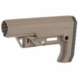 Battlelink Extreme Duty Minimalist Stock Mil Spec Tube Size, Scorched Dark Earth BMSMIL-EXD-SDE