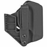 Minimalist, Inside Waistband Holster, Ambidextrous, FitsS&W M&P SHIELD, Black Kydex,  Includes 1.5" Belt Attachement H2SWSHAIWBM