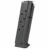 Pistol Magazine with Base Pad for .40 S&W 8 Round Single Stack Blue