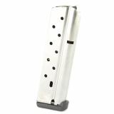 Magazine, 38 Super, 10Rd, Fits 1911, Pad, Stainless 13111