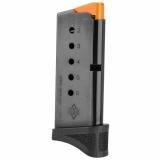 Mag, 9MM, 6Rd, Black Finish, Fits DB9 Gen 4, w/Finger Extension DB9-MAGG4E