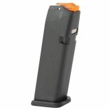 OEM Magazine, 40 S&W, 10 Rounds, Fits GLOCK 22/35, Cardboard Style Packaging, Polymer, Black, Orange Follower, Gen5 65280