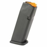 OEM Magazine, 45ACP, 10 Rounds, Fits GLOCK 21, Orange Follower, Polymer, Black 74058