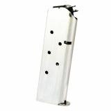 Magazine, 45 ACP, 7 Rounds, Fits 1911, Stainless Steel, Silver 1000156A