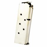 Magazine, 45ACP, 7 Round, For Compact/Ultra 1911, Stainless Steel, Silver 1000173A