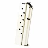 Magazine, 38 Super, 9 Rounds, Fits 1911, Stainless Steel, Silver 1000351A