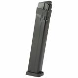 Magazine, 9MM, 28 Rounds, For Glock 43X/48, Steel Construction, Blued Finish, Black GLK-A23