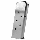 Magazine, 45 ACP, 7Rd, Stainless Finish, Fits Ruger SR1911 Officer 90664