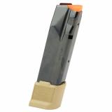 Magazine, 9MM, 21 Rounds, Fits Sig P365 X-Marco, Steel, Coyote Base 8901595