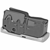 Magazine Box with Bottom Release Latch for 16C/12/14 Stainless .243 Winchester/7mm-08 Remington/.260 Remington/.308 Winchester/6.5 Creedmoor Stainless Steel 4 Round