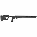 PRO 700L Stock, Fits Remington 700 Long Action, Billet Aluminum Construction Clad in Magpul Polymer, Fully Adjustable and Ambidextrous, Push Button Folding Stock, Fits Most Long Action AICS Pattern Magazines, Black Finish MAG1002-BLK