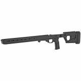 PRO 700L Fixed Stock, Fits Remington 700 Long Action, Billet Aluminum Construction Clad in Magpul Polymer, Ambidextrous, Fits Most Long Action AICS Pattern Magazines, Black Finish MAG1003-BLK