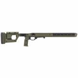 PRO 700L Fixed Stock, Fits Remington 700 Long Action, Billet Aluminum Construction Clad in Magpul Polymer, Ambidextrous, Fits Most Long Action AICS Pattern Magazines, OD Green Finish MAG1003-ODG