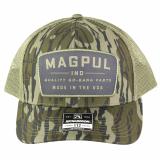 Go Bang Trucker Hat, Bottomland Camo, Cotton/Polyester, One Size Fits Most MAG1102-346