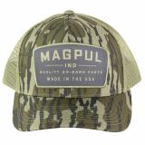 Go Bang Trucker Hat, Bottomland Camo, Cotton/Polyester, One Size Fits Most MAG1102-346