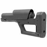 PRS Lite Stock, Adjustable LOP (13.85-15.25" in .14" Increments), Adjustable Comb Height (Adjusts From Flush to +.8" in .1" Increments), Compatible With Carbine/SR25/A5 Receiver Extension Tubes, Black MAG1159-BLK