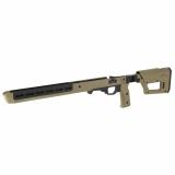 Pro 700 Lite Chassis, Fits Remington 700 Short Action, Matte Finish, Flat Dark Earth, Fits Most Short Action AICS Pattern Magazines, Ambidextrous, Billet Aluminum Bedding Block MAG1199-FDE