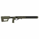 Pro 700 Lite Chassis, Fits Remington 700 Short Action, Matte Finish, Olive Drab Green, Fits Most Short Action AICS Pattern Magazines, Ambidextrous, Billet Aluminum Bedding Block MAG1199-ODG