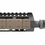 M-LOK Rail Covers Type 2 Half Slot, Fits M-LOK Compatible Systems, Low Profile Design Compatible with Full and Half Size M-LOK Aluminum Handguards, Flat Dark Earth MAG1365-FDE