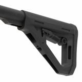 DT Carbine Stock, Fits AR-15 Mil-Spec Buffer Tubes, Matte Finish, Black MAG1377-BLK