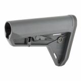 MOE Slim Line Carbine Stock, Fits AR-15, Mil-Spec, Gray Finish MAG347-GRY