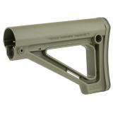 MOE Fixed Carbine Stock, Fits AR Rifles, Mil-Spec, OD Green MAG480-ODG
