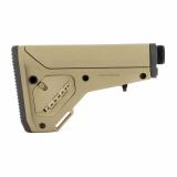 UBR Gen 2, Utility/Battle Rifle Adjustable Carbine Stock, Buffer Tube Included, Fits AR15/M4/AR10/SR25, Flat Dark Earth MAG482-FDE