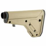 UBR Gen 2, Utility/Battle Rifle Adjustable Carbine Stock, Buffer Tube Included, Fits AR15/M4/AR10/SR25, Flat Dark Earth MAG482-FDE