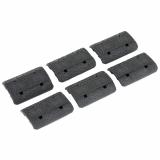 M-LOK Rail Covers, Gray Finish, Type 2 Rail Cover, 1 Slot, Fits M-LOK MAG603-GRY