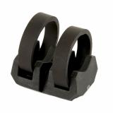 Light Mount V-Block and Rings, Fits Magpul Light Mounts, Black MAG614-BLK