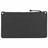 DAKA Window Pouch, Medium, 7"x12", Black Polymer Fabric, Window for Easy Organization MAG995-001