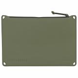 DAKA Window Pouch, Large, 9"x13", OD Green Polymer Fabric, Window for Easy Organization MAG996-315