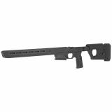 PRO 700 Fixed Stock, Fits Remington 700 Short Action, Billet Aluminum Construction Clad in Magpul Polymer, Ambidextrous, Fits Most AICS Pattern Magazines, Black Finish MAG997-BLK